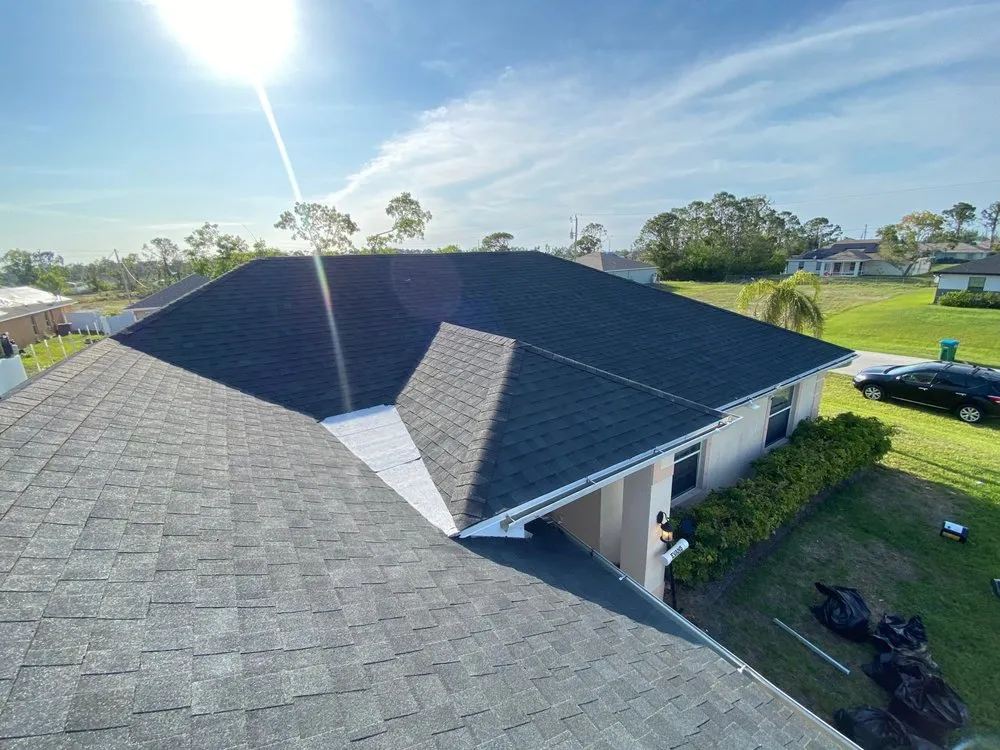 Slide of Evans Roofing Sarasota