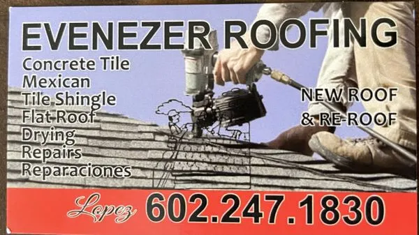 Evenezer Roofing Logo