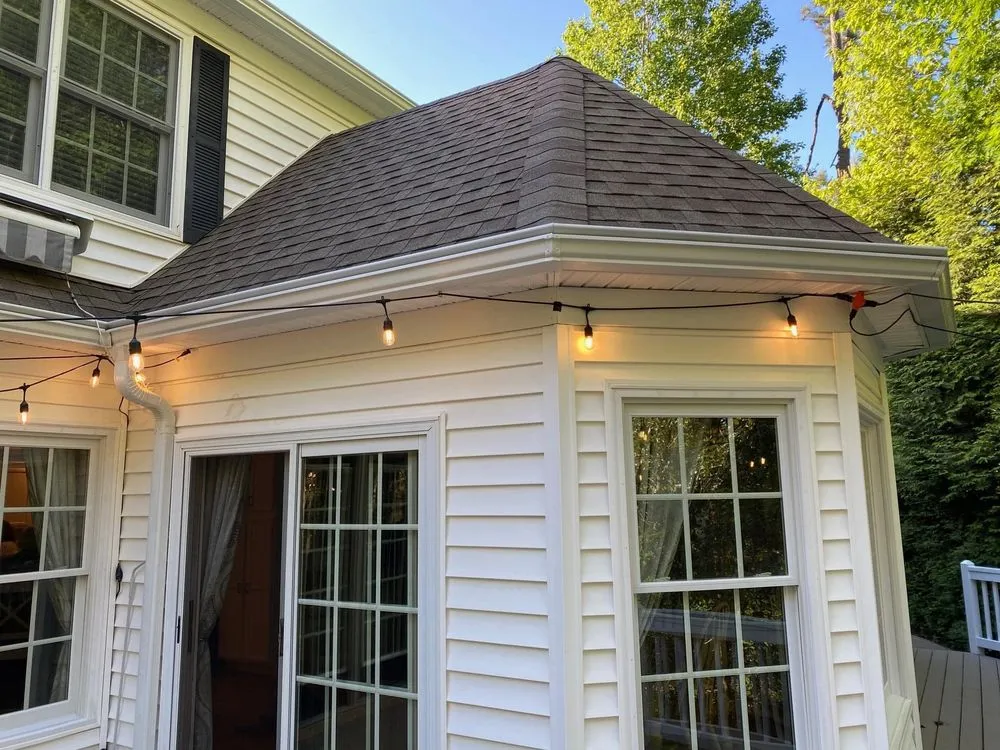 Local roof inspection after storm damage in Huntingdon Valley, PA by Everclad Solutions