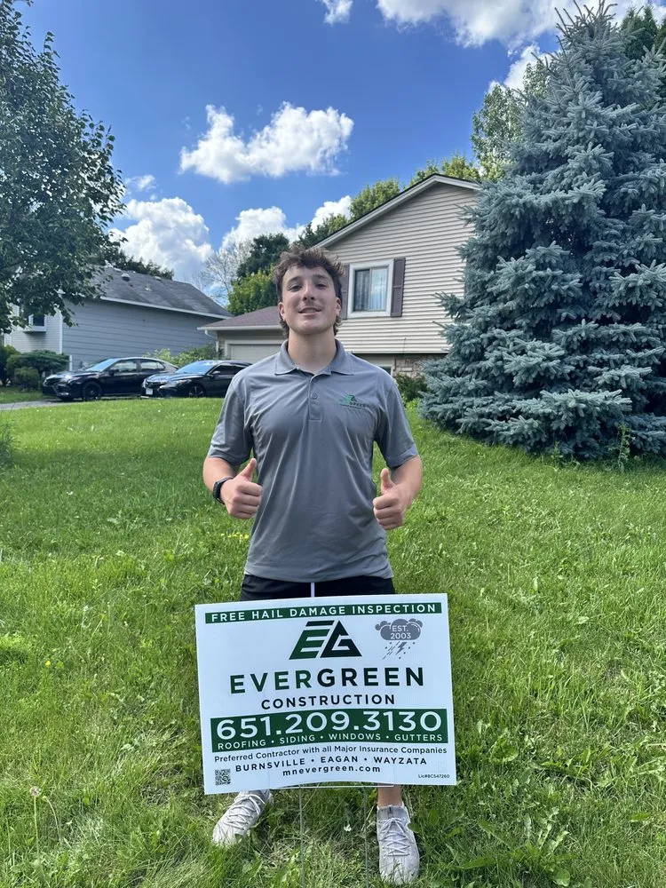 Slide of Evergreen Construction Company