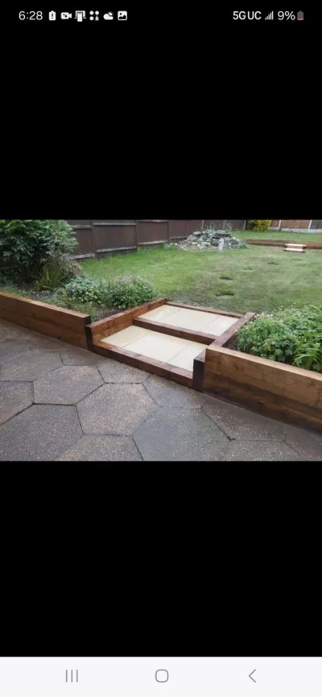 Slide of Evergreen Drives and Masonry