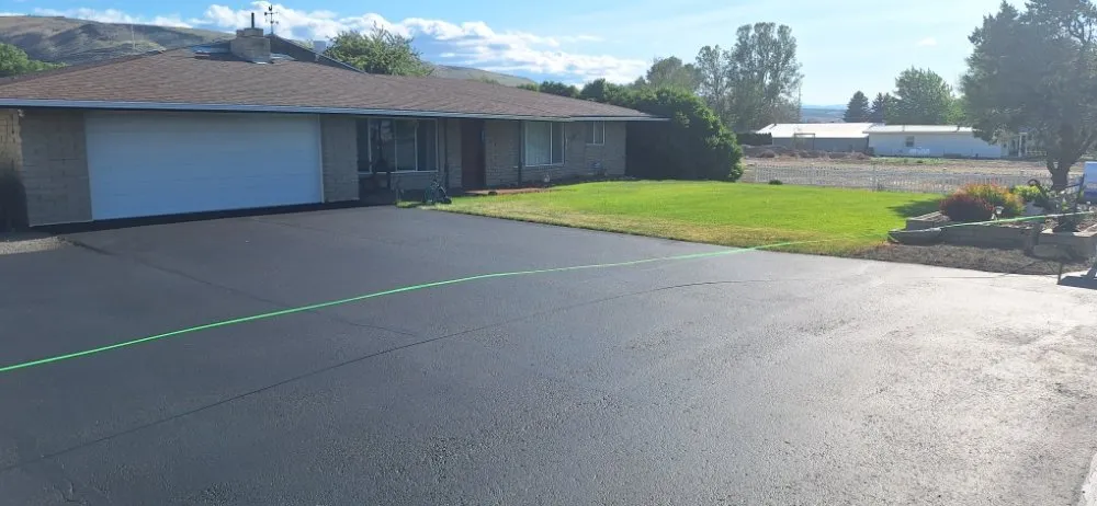 Slide of Evergreen Drives and Masonry