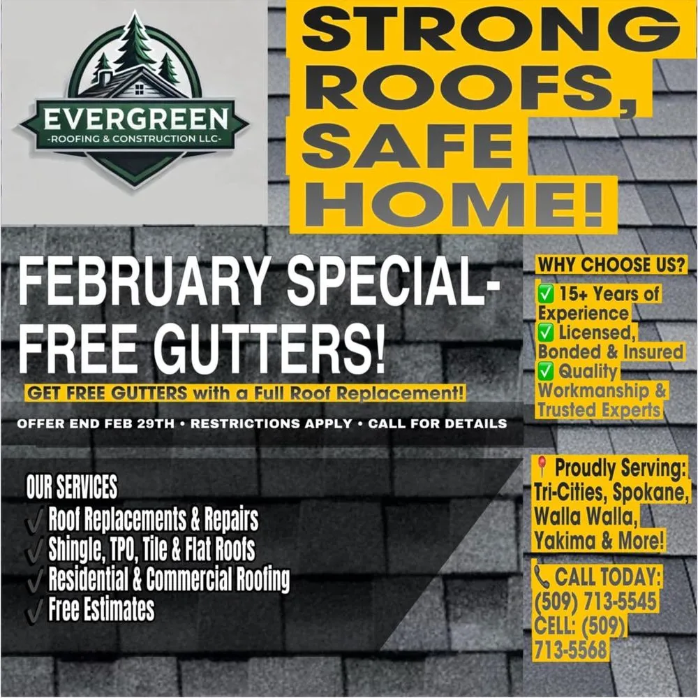 Slide of Evergreen Roofing & Construction