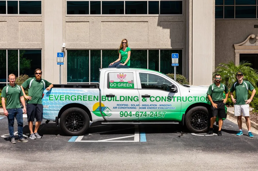 Slide of Evergreen Roofing and Solar