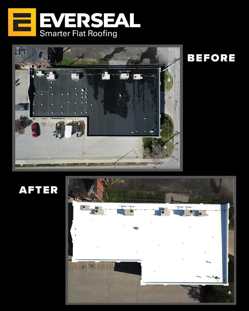 Slide of EverSeal Flat Roofing