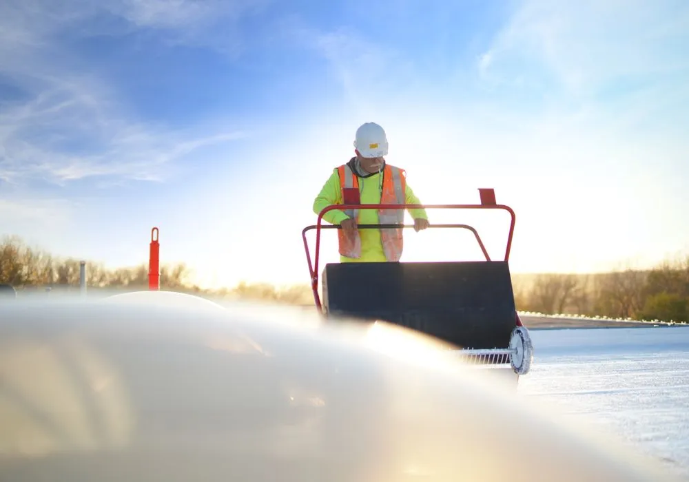 Slide of EverSeal Flat Roofing