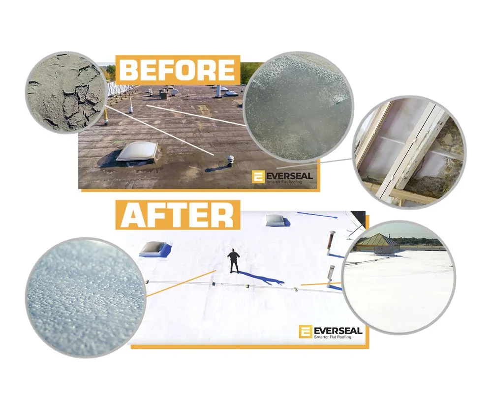 Slide of EverSeal Flat Roofing