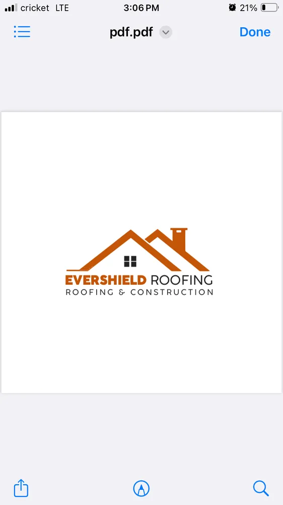 Slide of Evershield Roofing