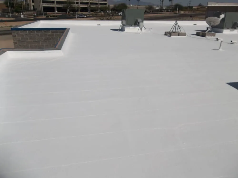 Slide of EverSil Roof Coatings LLC