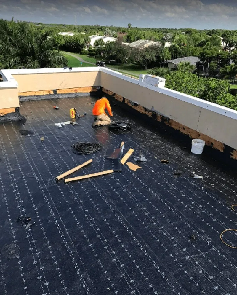 Slide of E.W. MacDowell Roofing