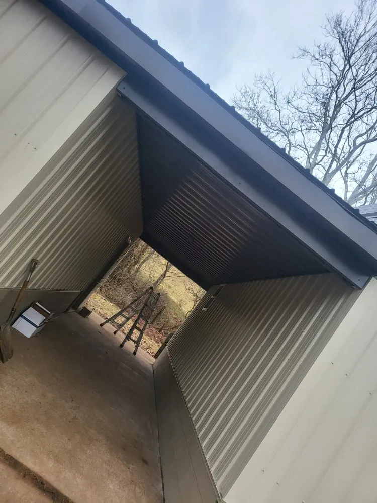Slide of Ex-Amish Roofing