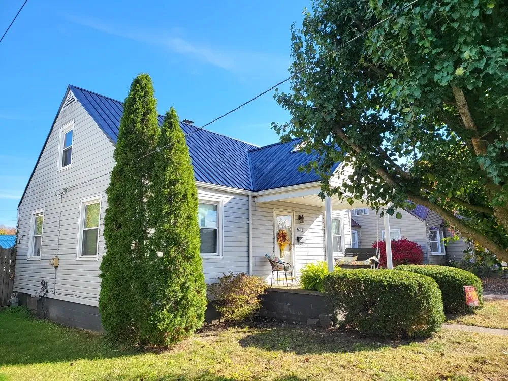 Slide of Ex-Amish Roofing