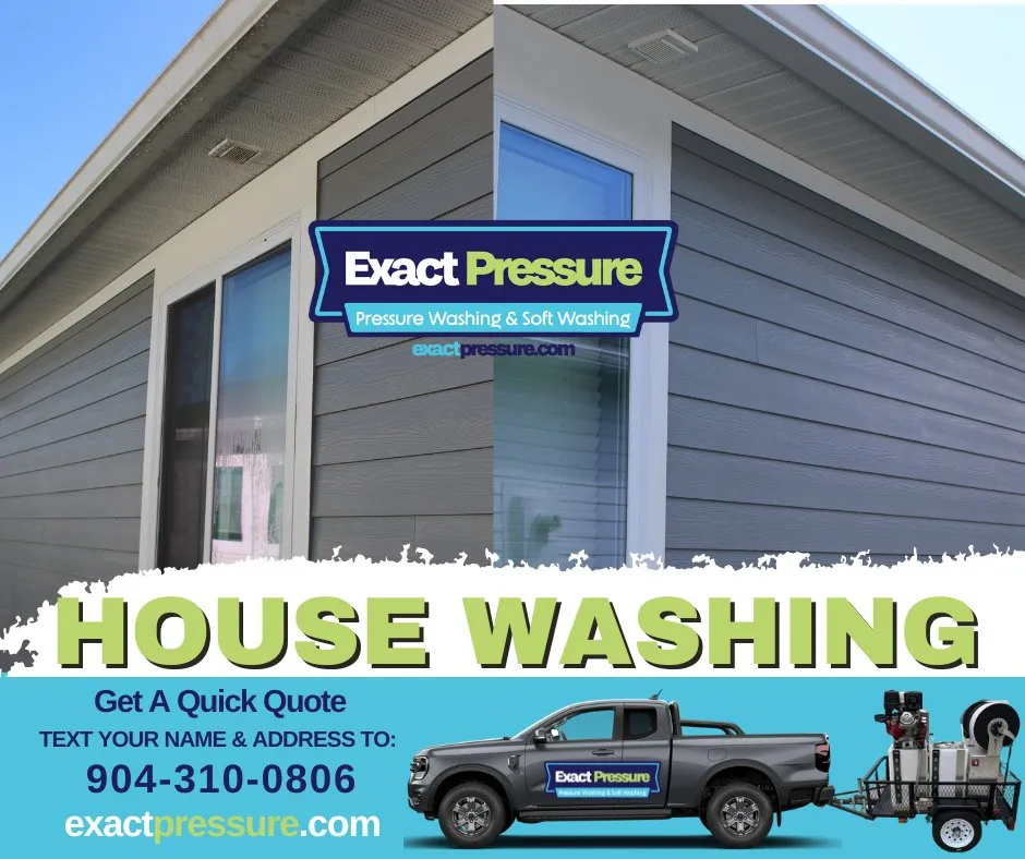 Expert shingle roofing service near you in St. Augustine, FL by Exact Pressure