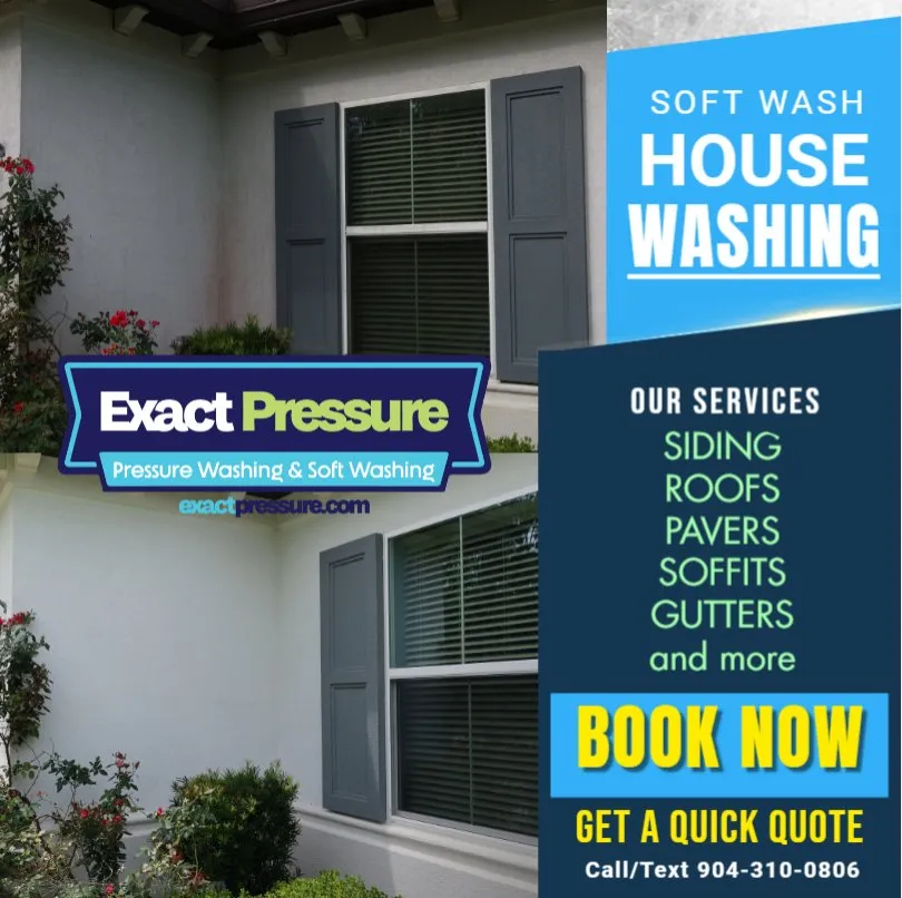 Reliable roof repair experts serving St. Augustine, FL - Exact Pressure