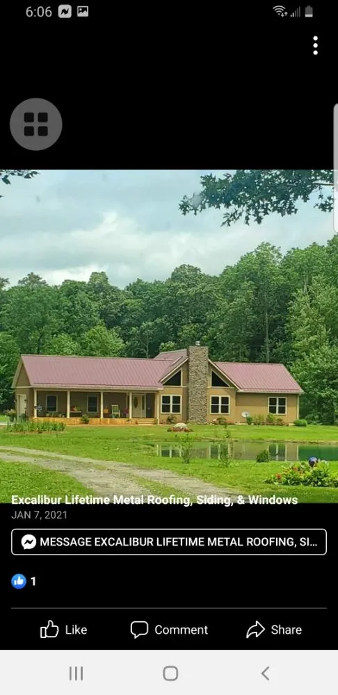Slide of Excalibur Roof Home & Tree