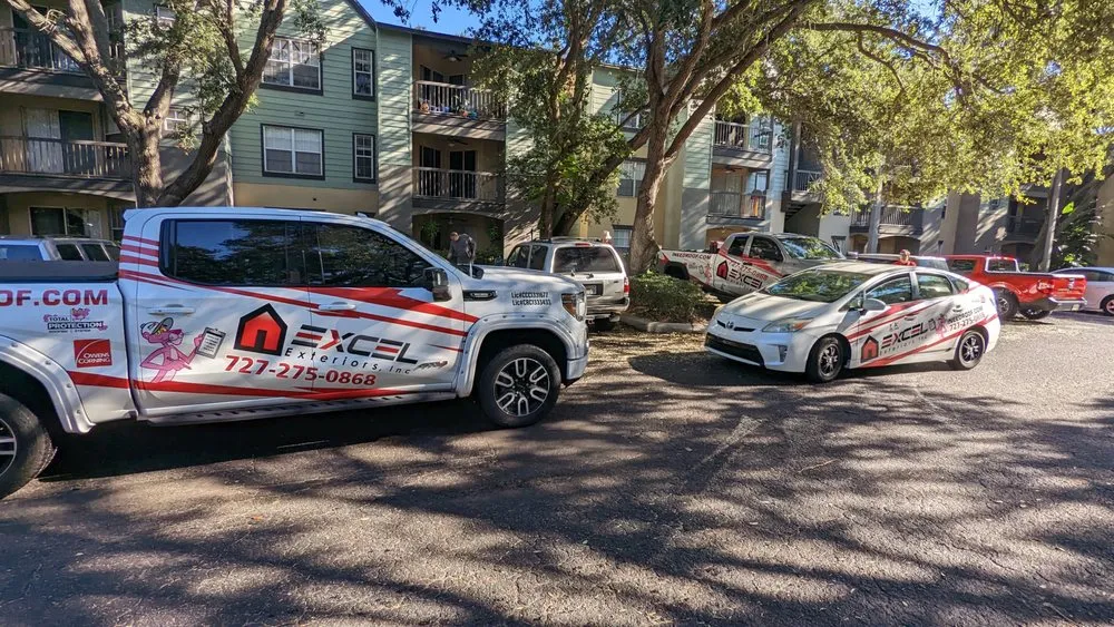 Slide of Excel Exteriors