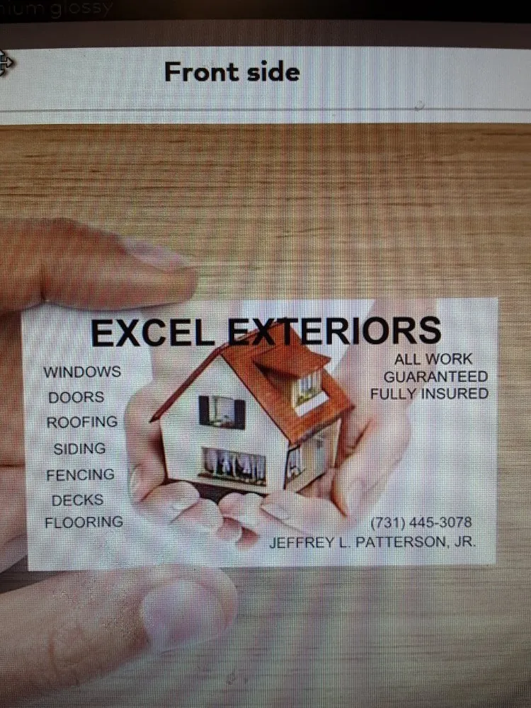 Slide of Excel Exteriors