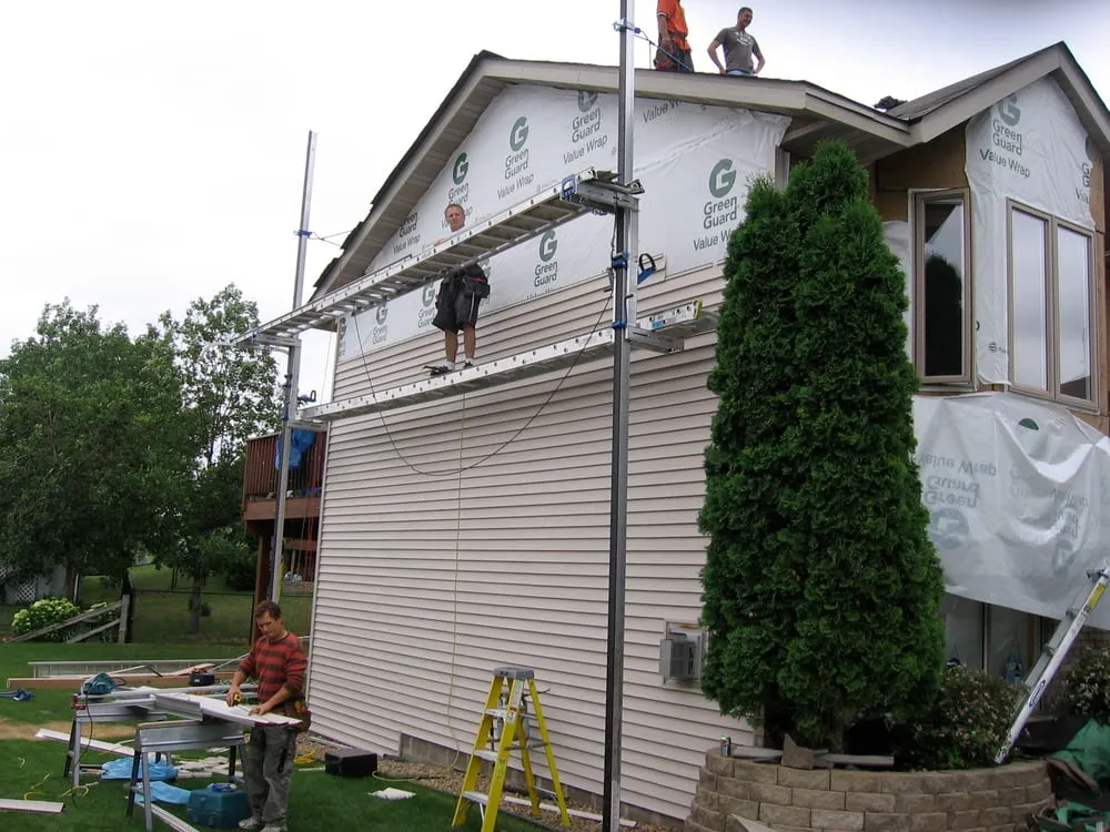 Slide of Excel Exteriors