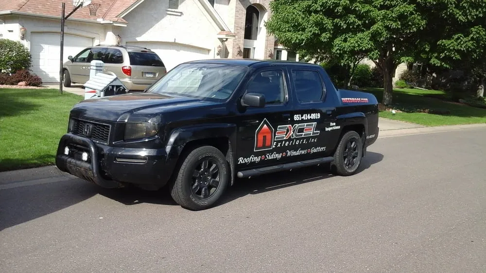 Slide of Excel Exteriors