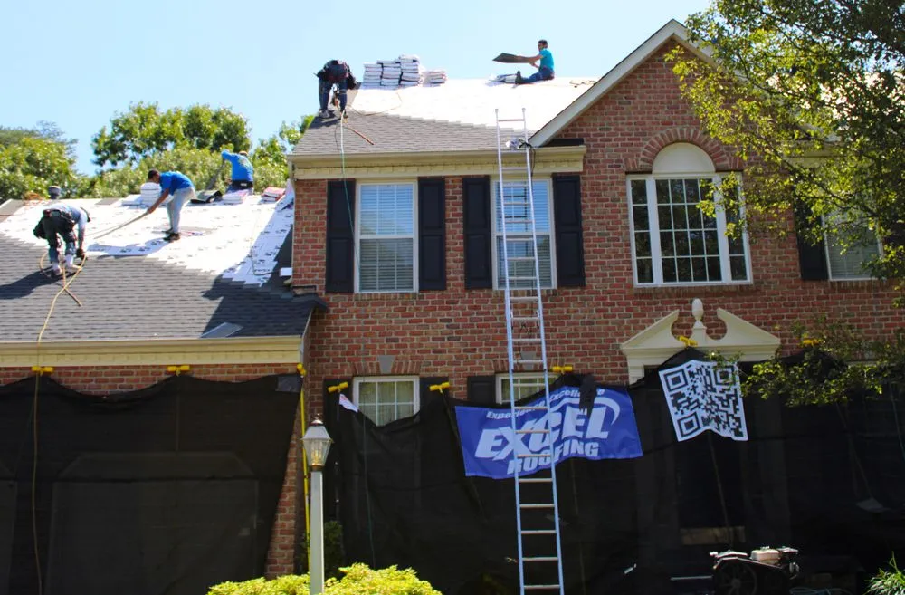 Slide of Excel Roofing