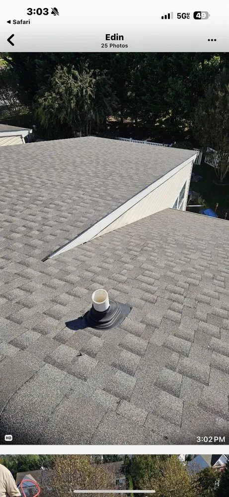 Slide of Excel Roofing