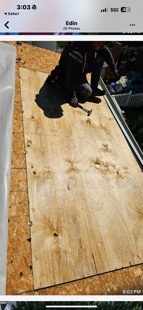 Slide of Excel Roofing