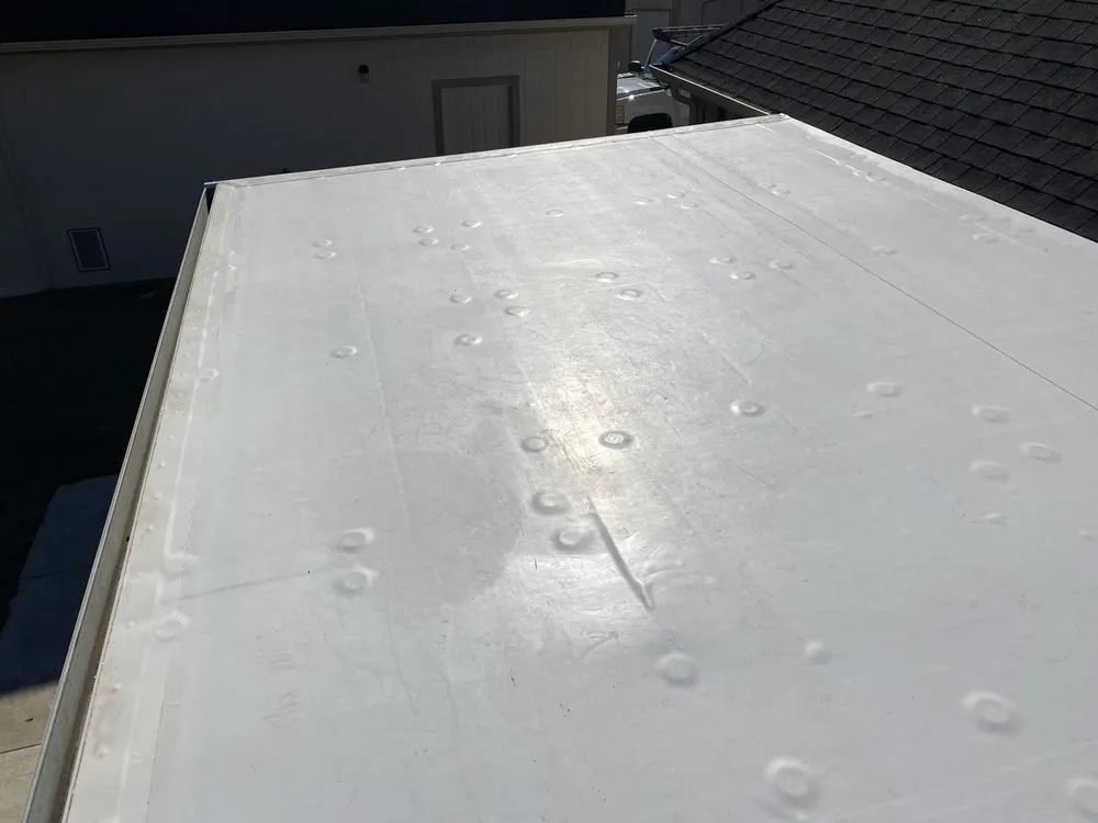 Slide of Excel roofing