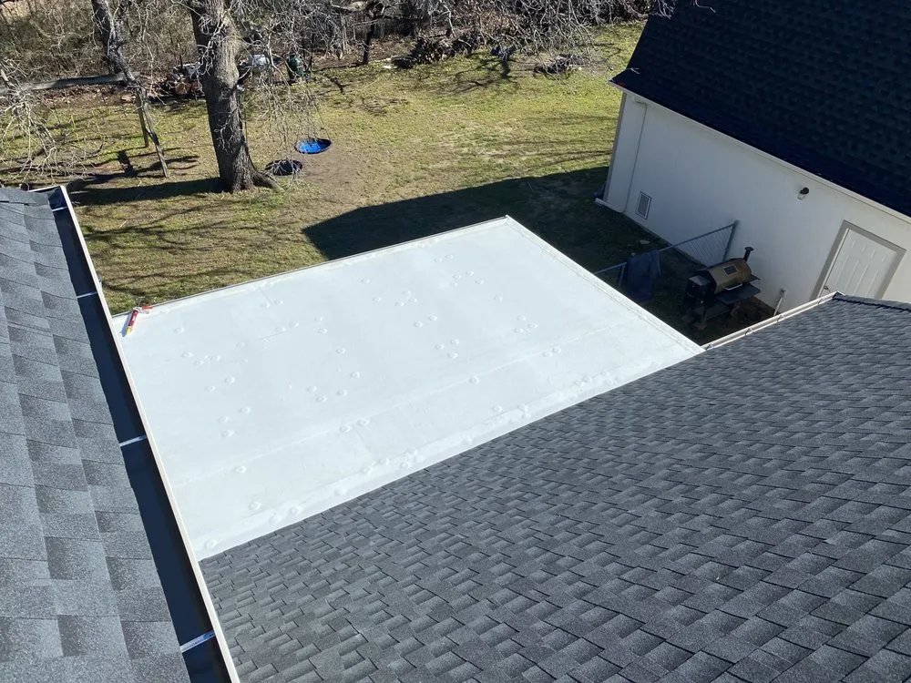 Slide of Excel roofing