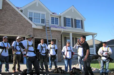 Slide of Excel Roofing