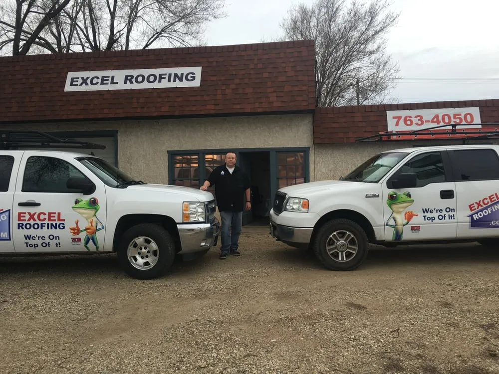Slide of Excel Roofing