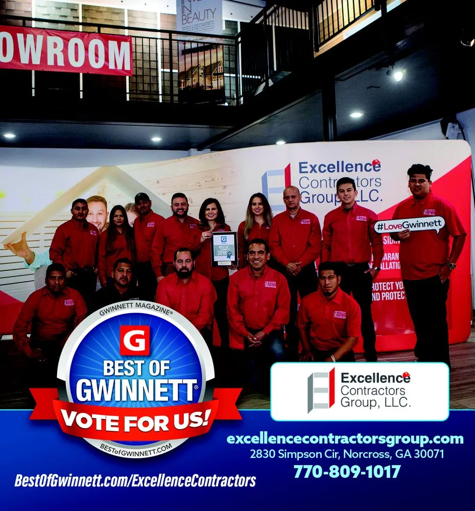 Slide of Excellence Contractors Group