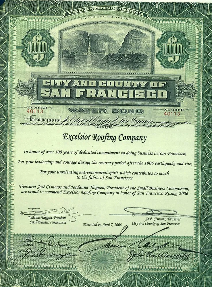 Slide of Excelsior Roofing