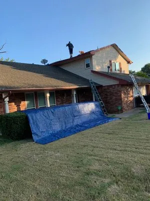 Exclusive HVAC-Roofing-Restoration Logo