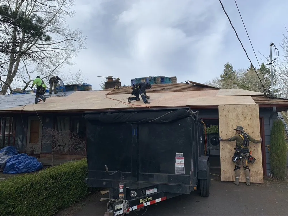 Slide of Executive Roof Services