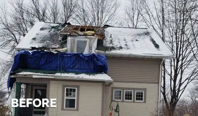Expert roof inspection in Marine on St. Croix, MN by Experienced Builders