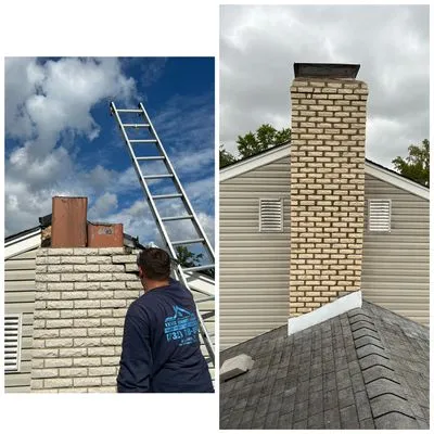 Expert Chimney & Roofing Logo