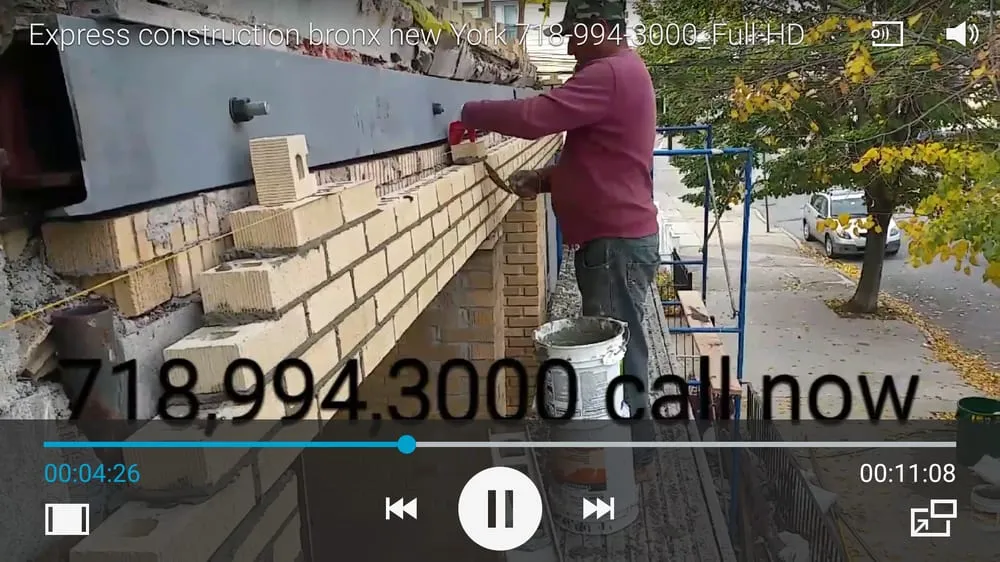 Slide of Express Construction