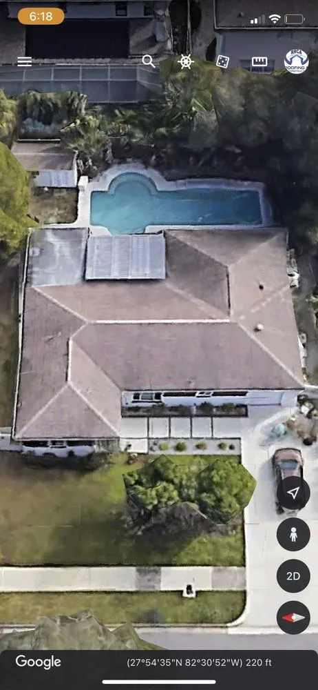 Local shingle roofing service with free inspection in Tampa Bay, FL by Express exterior design
