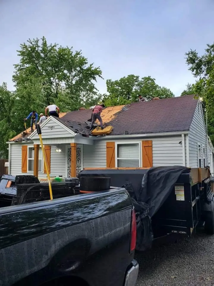 Slide of Express Roofing