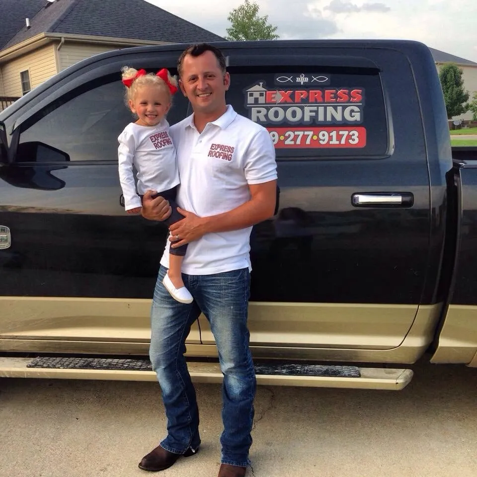 Slide of Express Roofing