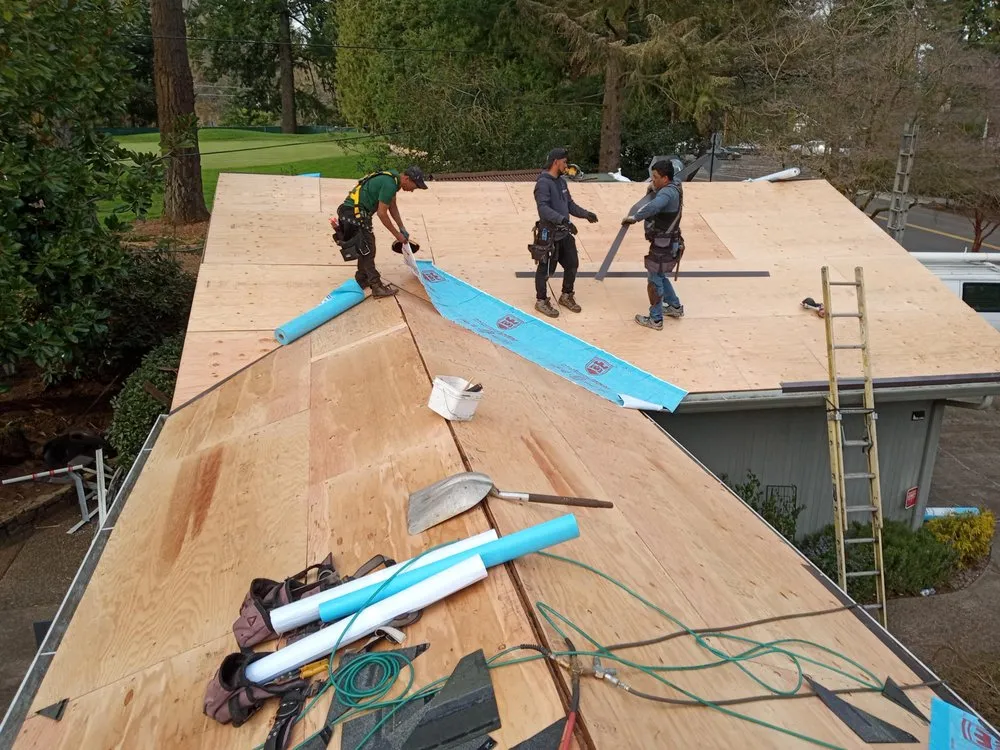 Slide of Express Roofing