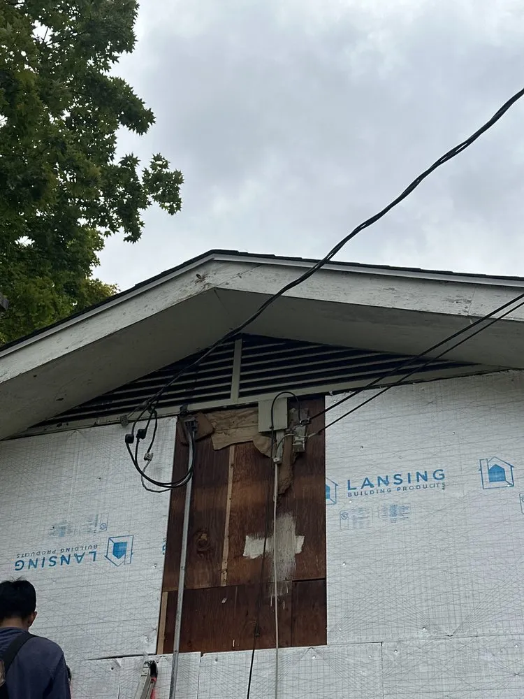 Slide of Exterior Construction