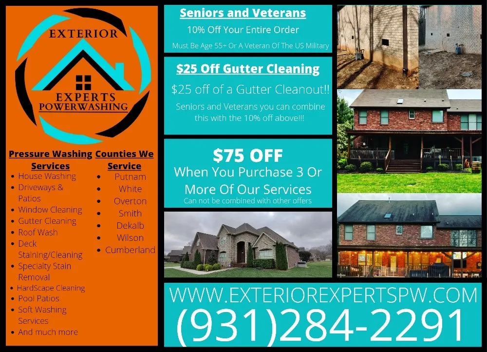 Slide of Exterior Experts Power Washing