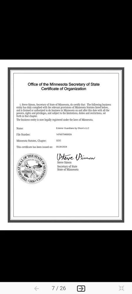 Slide of Exterior Guardians