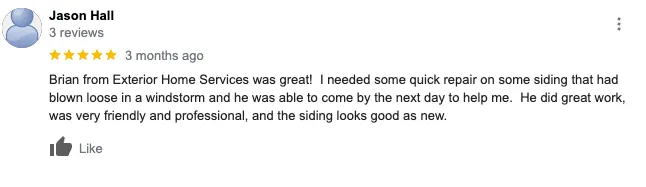 Slide of Exterior Home Services