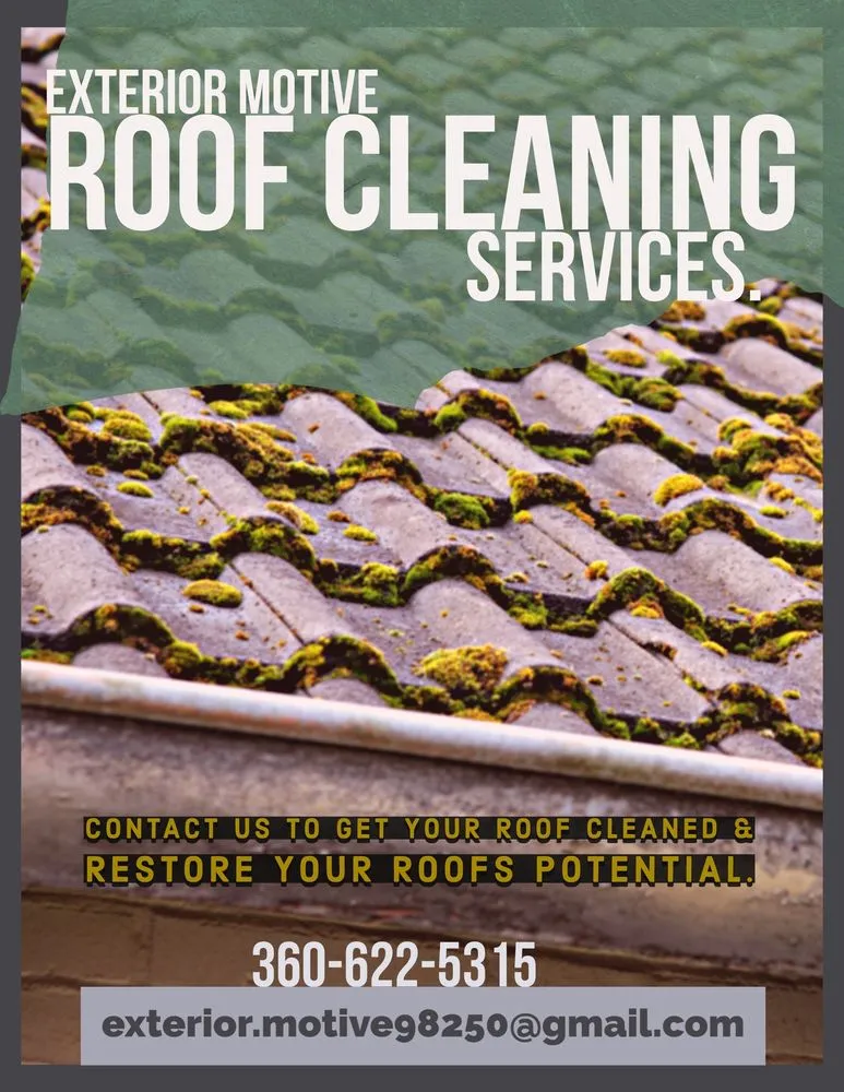 Slide of Exterior Motive Roof Cleaning Services
