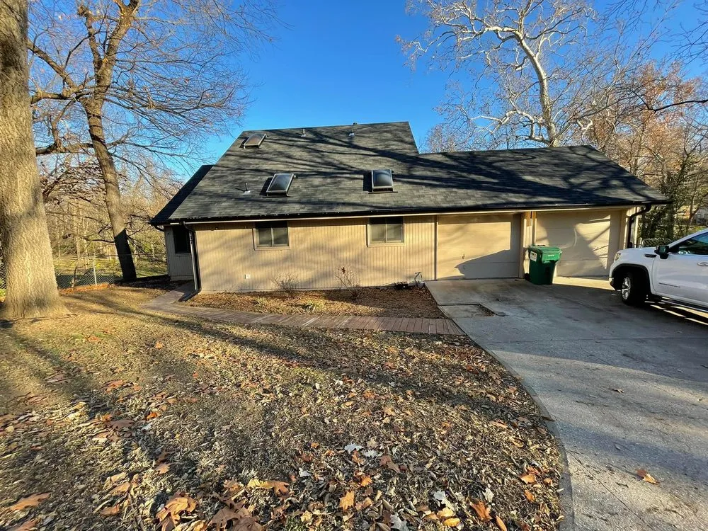 Professional roof inspection after storm damage in Lee's Summit, MO by Exterior Plus