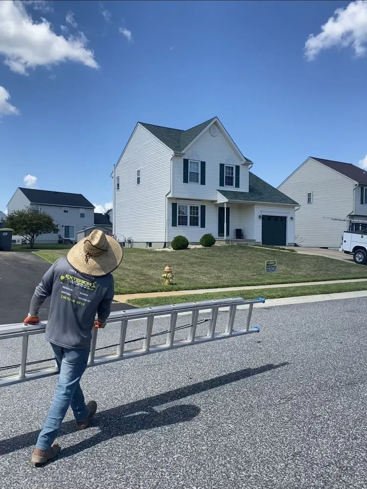 Slide of Exterior Works