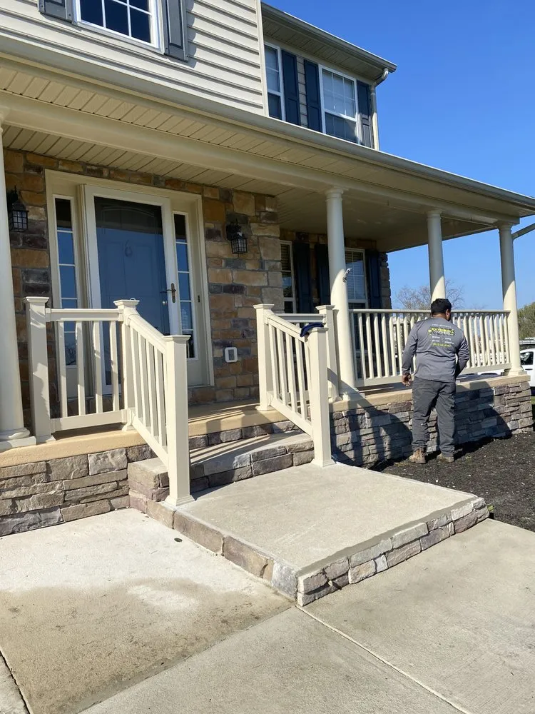 Slide of Exterior Works