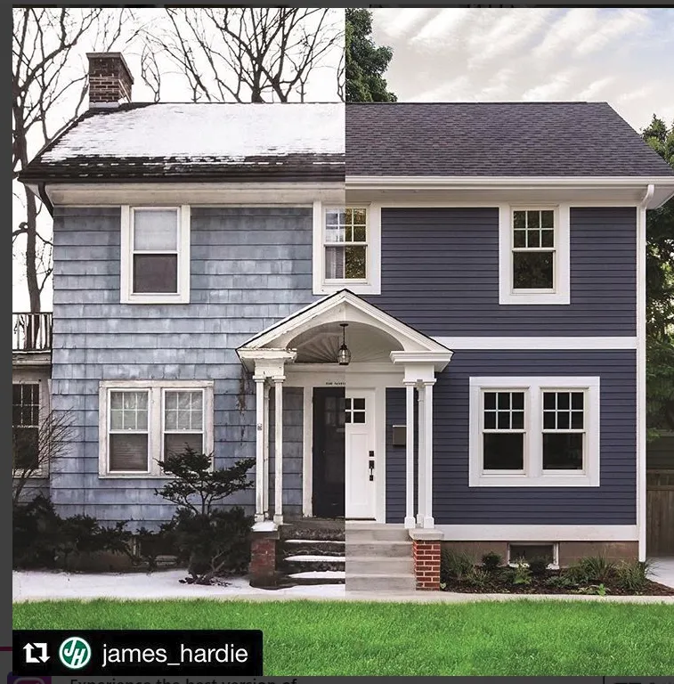 Slide of Exteriors of Long Island